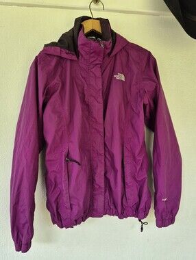The North Face Purple Rain Coat Size Medium Women's
